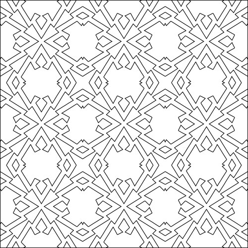 Geometric pattern with triangular elements vektorbild
