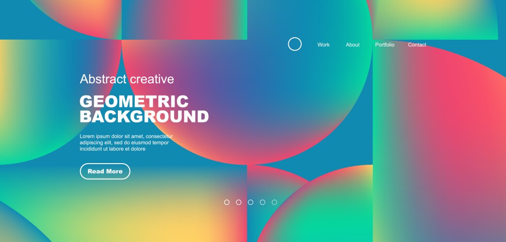 Circle abstract background with fluid gradient – Royalty-Free Vector ...