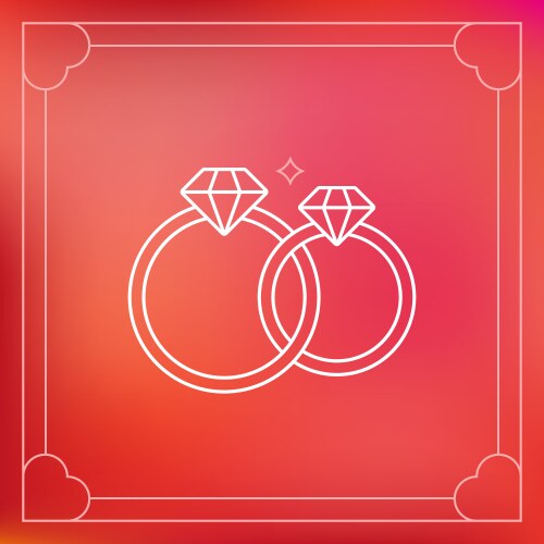 Logo wedding Royalty Free Vector Image - VectorStock