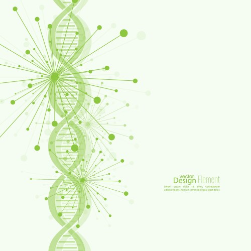 Array with dynamic emitted particles vector image
