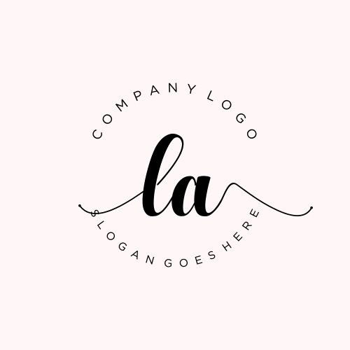 Letter La Logo Vector Images (over 2,800)
