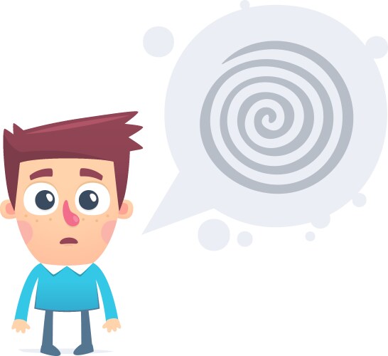 Incorrect and confusing explanation vector image