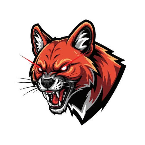 Angry fox Vector Images & Graphics for Commercial Use | VectorStock