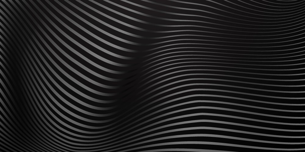 Abstract minimal background with wavy lines Vector Image