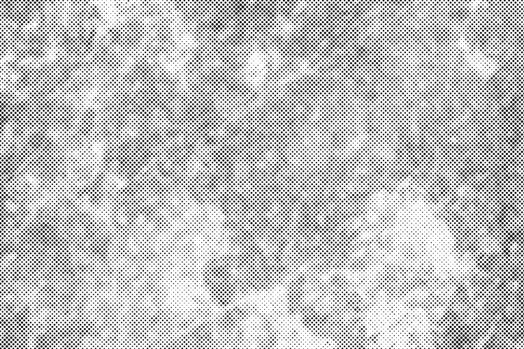 Blach dots pattern abstract halftone texture vector image