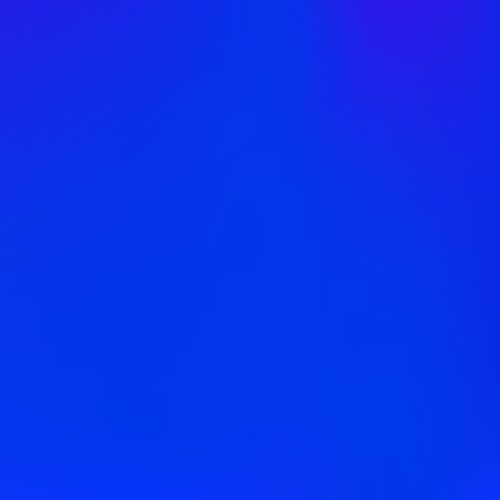 Gradient mesh painted in different colors vector image