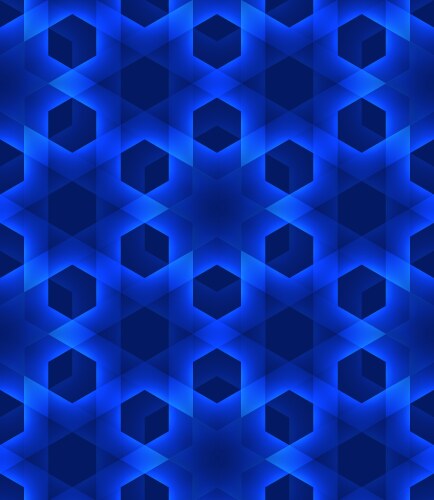 abstract deep blue seamless background with shine vector