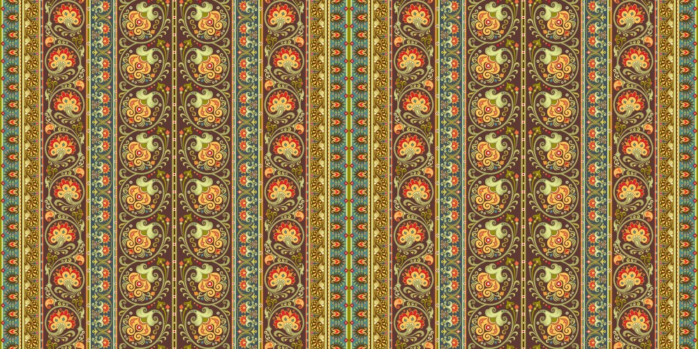 Abstract ethnic stripe pattern background vector image