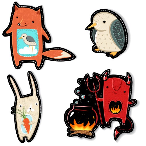 Cartoons Vector Image