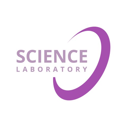 science laboratory logo vector image