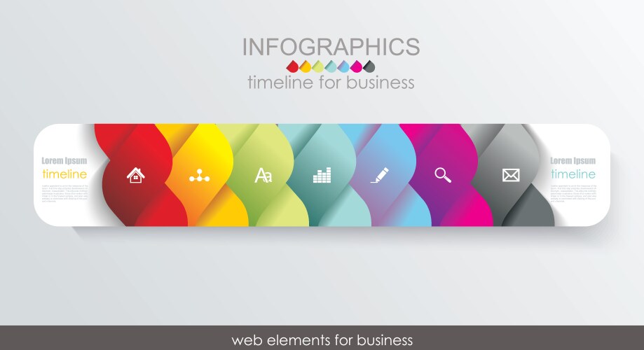 business design template option banners vector image