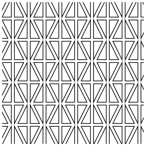 Triangular texture geometry seamless pattern vector image