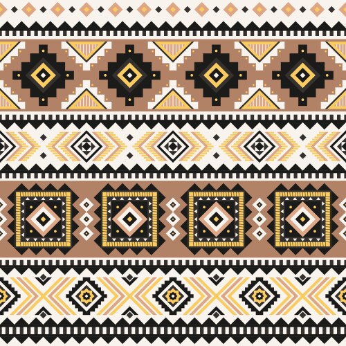 Tribal pattern mexico or african aztec Royalty Free Vector