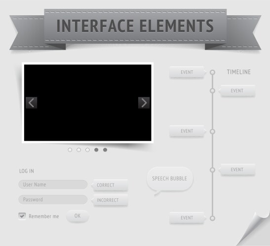 User Interface Vector Images (over 290,000)