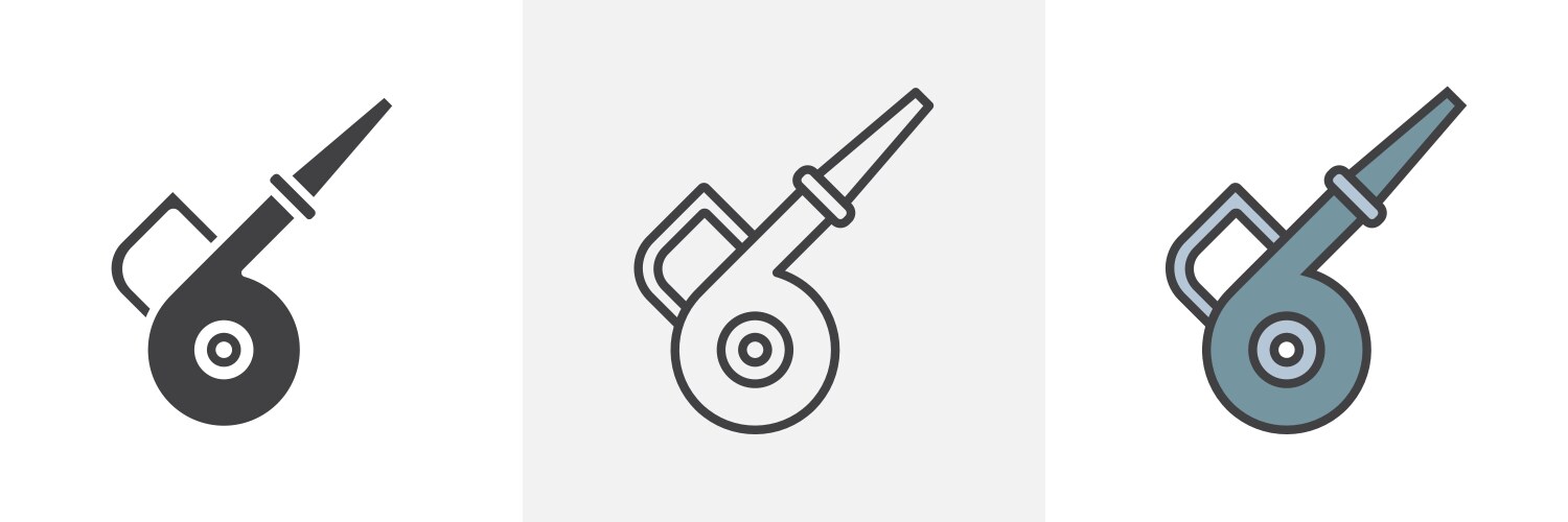 Leaf blower icon Vector Images & Graphics for Commercial Use | VectorStock