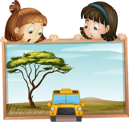 School Bus Vector Images within Cartoons (over 700)
