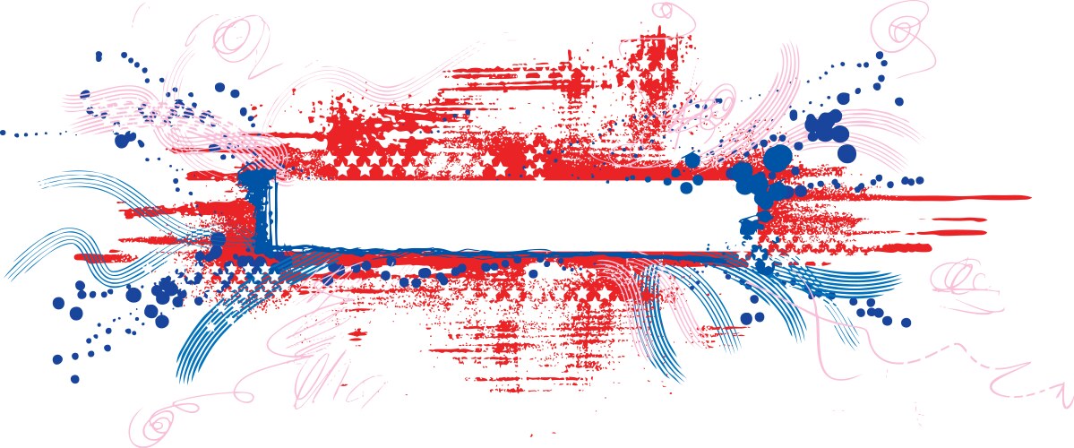 Jaggered form colored 230324 Royalty Free Vector Image