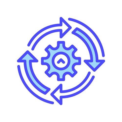 Continuous integration icon Vector Images & Graphics for Commercial Use ...