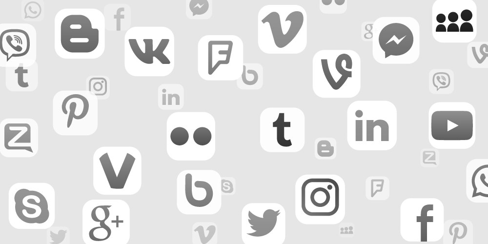 Whatsapp Instagram Facebook Icon Vector Images (over 1,300)