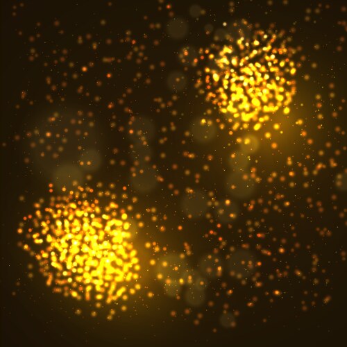 Bokeh lights background vector image