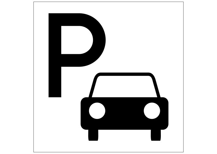 car park vector image