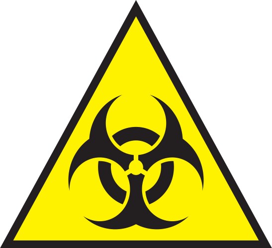 Biohazard Warning Symbol – Royalty-Free Vector | VectorStock