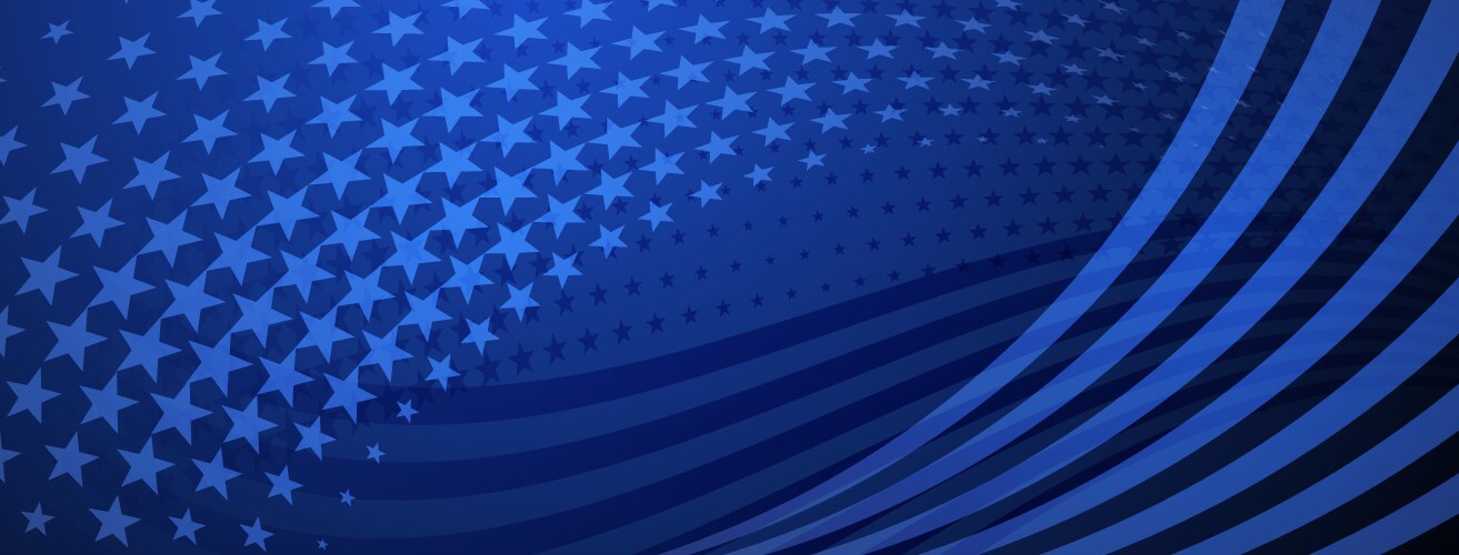 usa independence day abstract background vector image