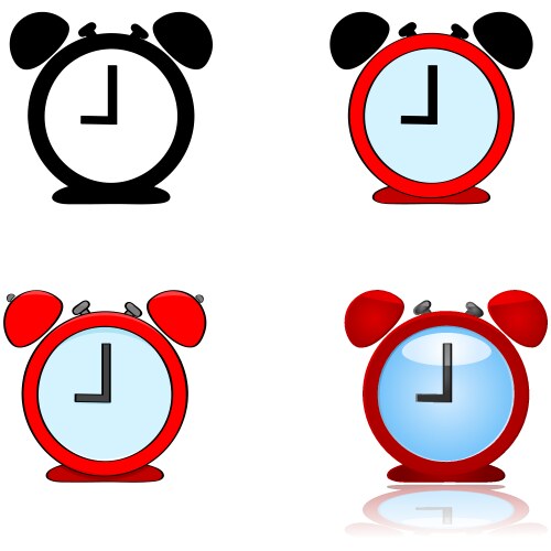 alarm clock vector