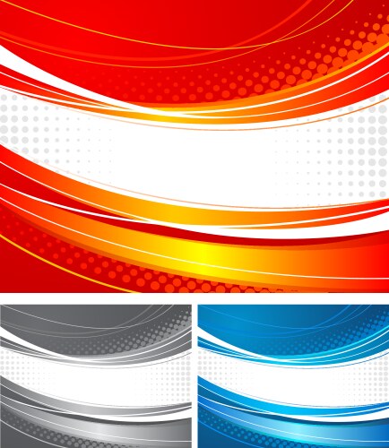 Abstract wavy background Royalty Free Vector Image