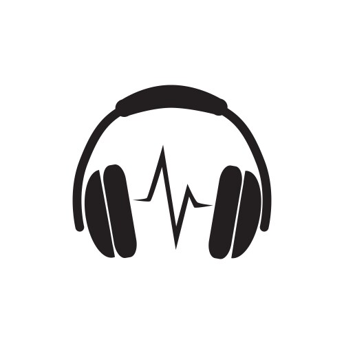 Headphones Royalty Free Vector Image - VectorStock