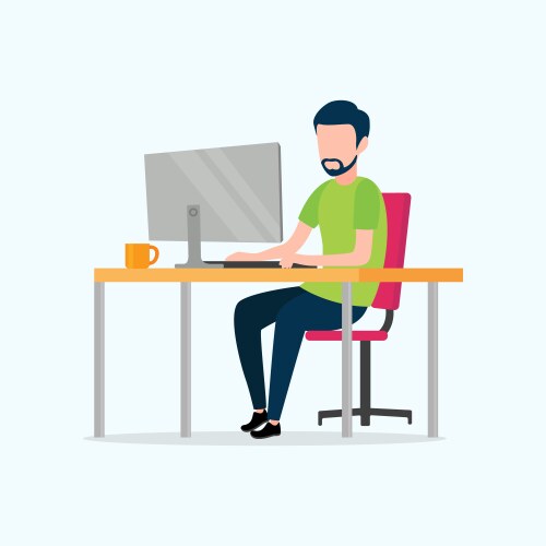 Programming web development design concept vektorbild