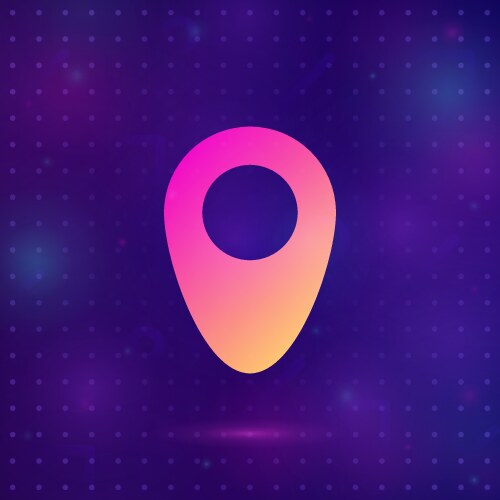 Set of 3d map pointers vector image