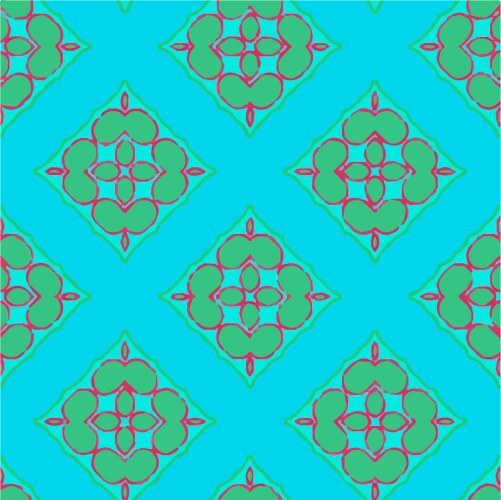 Geometric pattern with triangular elements vector image