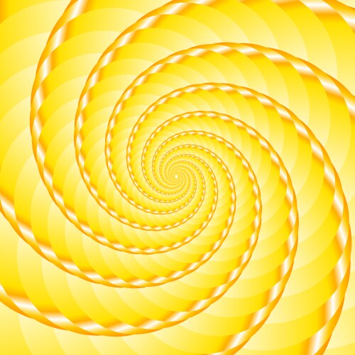 Golden spiral background Royalty Free Vector Image