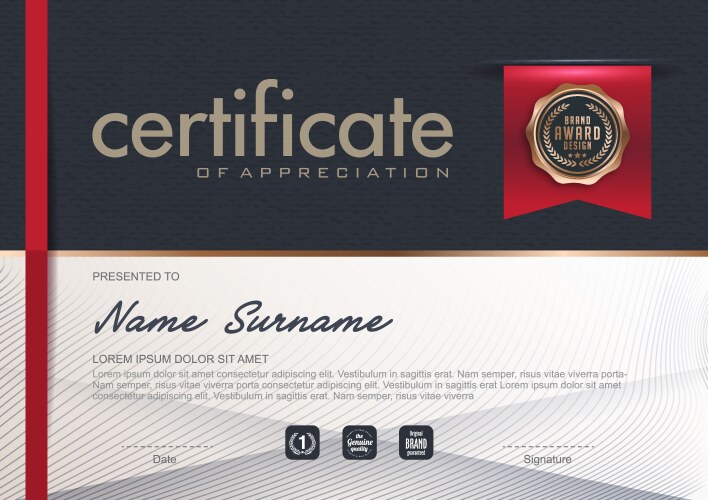Certificate Vector Images Over 350 000 Certificate Vector Images Over 350 000
