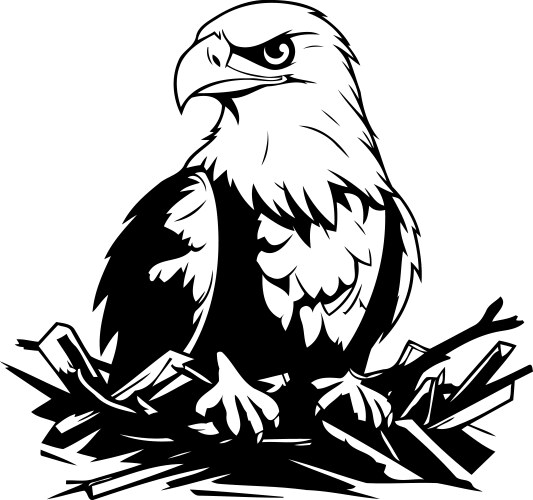 Eagle Nest Vector Images (over 1,000)