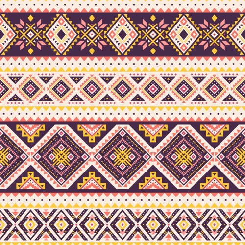 Tribal Geometric Pattern Vector Image