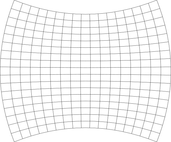 Grid mesh lattice grating with distort deform vector image