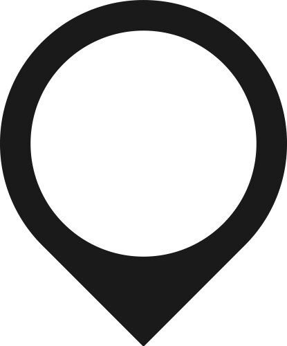 Map marker pin location icon symbol vector image