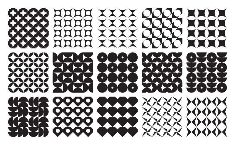 Braided Line Patterns – Royalty-Free Vector | VectorStock
