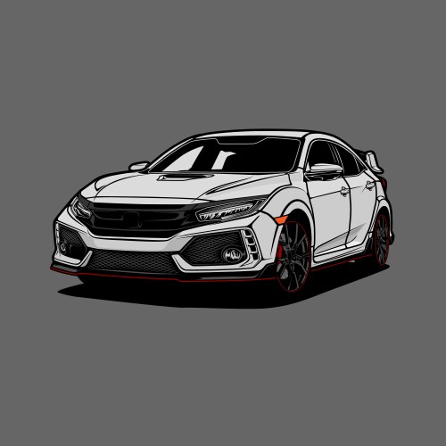 cartoon car vector