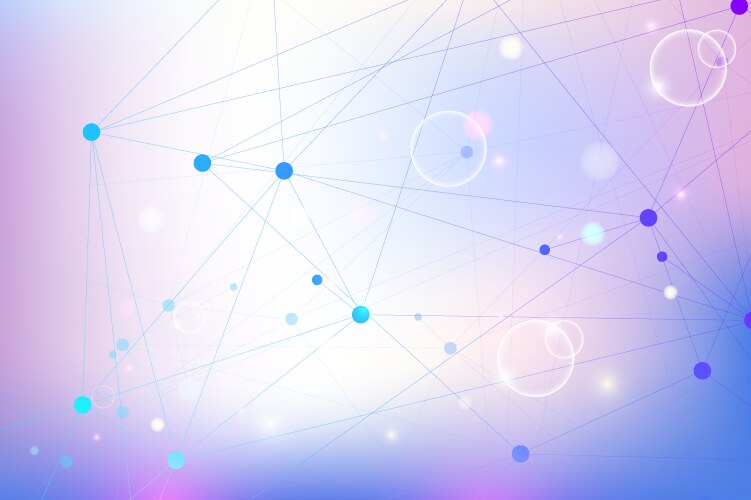 Abstract background network connect concept 002 Vector Image