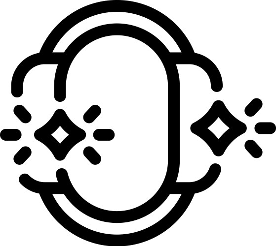 Cloud computing data transferring with shining vector image