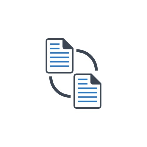 File Sharing Icon vector image