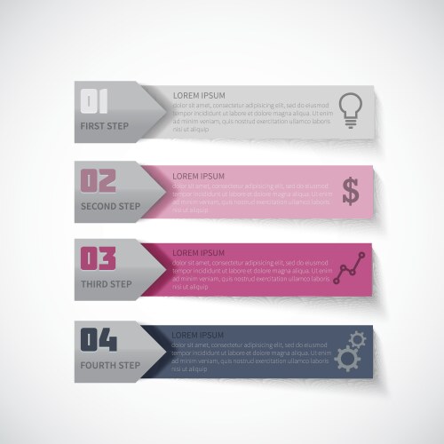 Infographic background design Royalty Free Vector Image