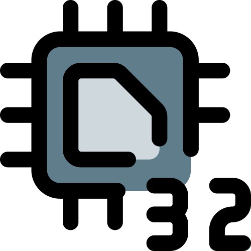 Processing unit with a 32-bit data capacity vector image