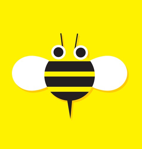 Bee vector image