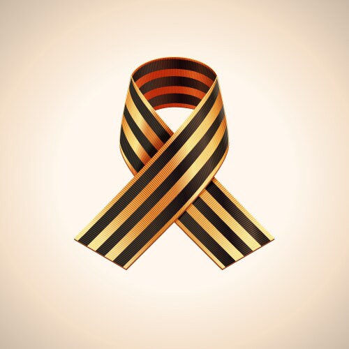 Ribbon of saint george Vector Image