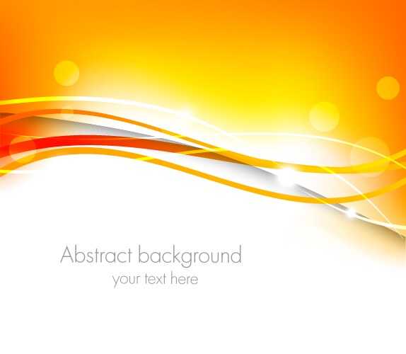 Orange background Royalty Free Vector Image - VectorStock