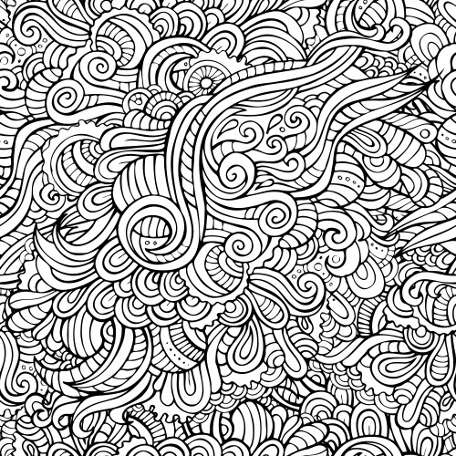 Seamless lines retro pattern Royalty Free Vector Image